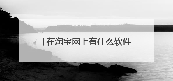 在淘宝网上有什么软件能让购物便宜一些？
