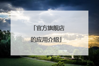 官方旗舰店的应用介绍