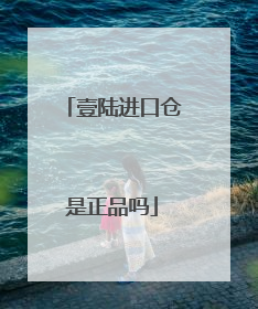 壹陆进口仓是正品吗