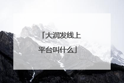 大润发线上平台叫什么