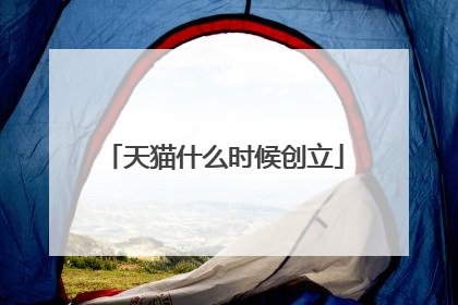 天猫什么时候创立