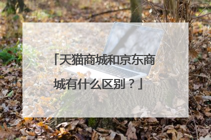 天猫商城和京东商城有什么区别?