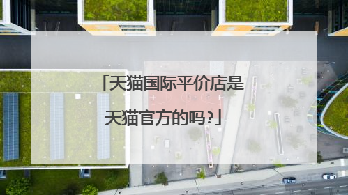 天猫国际平价店是天猫官方的吗?