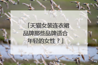 天猫女装连衣裙品牌那些品牌适合年轻的女性?