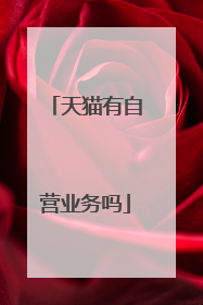 天猫有自营业务吗