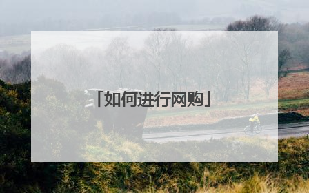 如何进行网购