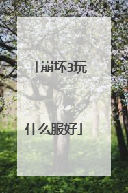 崩坏3玩什么服好