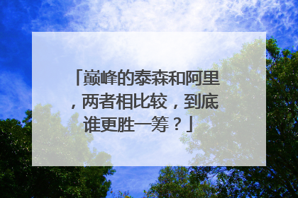 巅峰的泰森和阿里,两者相比较,到底谁更胜一筹?