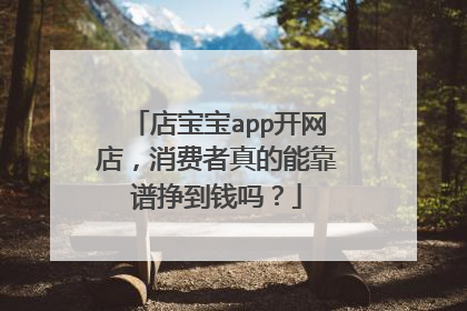 店宝宝app开网店,消费者真的能靠谱挣到钱吗?