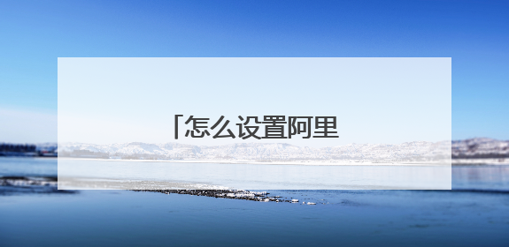 怎么设置阿里巴巴加盟代理