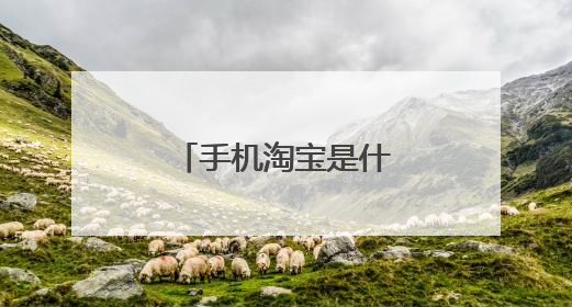 手机淘宝是什么时候开张的