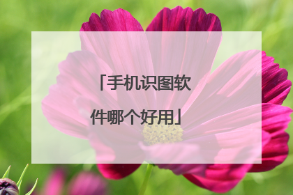 手机识图软件哪个好用
