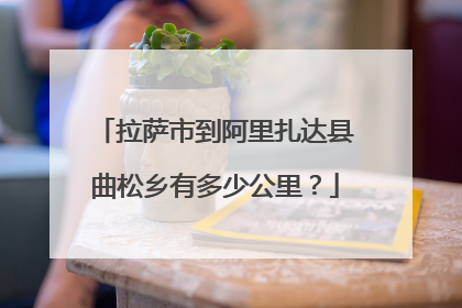 拉萨市到阿里扎达县曲松乡有多少公里?