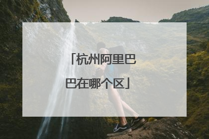 杭州阿里巴巴在哪个区