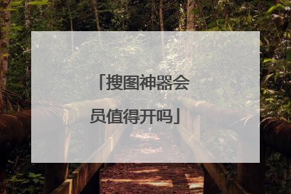 搜图神器会员值得开吗