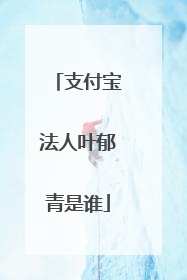 支付宝法人叶郁青是谁