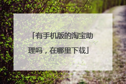 有手机版的淘宝助理吗,在哪里下载