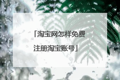 淘宝官方网站免费注册(支付宝官方网站免费注册)