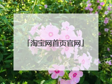 淘宝网首页官网