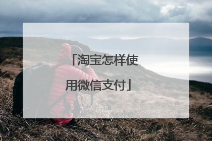 淘宝怎样使用微信支付