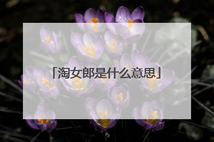 淘女郎是什么意思