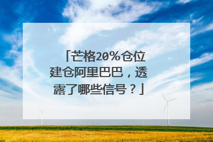 芒格20%仓位建仓阿里巴巴,透露了哪些信号?