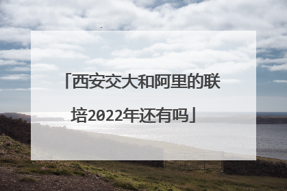西安交大和阿里的联培2022年还有吗