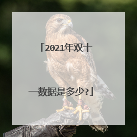 2021年双十一数据是多少?