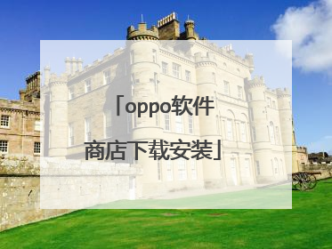 oppo软件商店下载安装