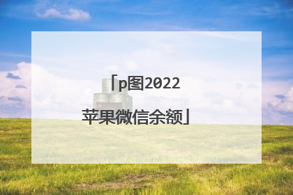 p图2022苹果微信余额