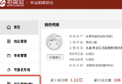 淘宝汽车类目拍品发布与拍品管理