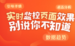 【实时监测页面效果】淘宝618大促必备，别说你还不知道！