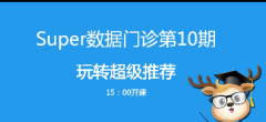 淘宝Super数据门诊第10期：超级推荐怎么玩