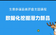 淘宝品类罗盘-数据化挖掘潜力新品