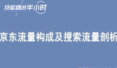 京东特色课程流量构成及搜索流量剖析