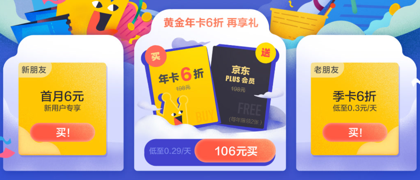 京东PLUSvs淘宝88,电商会员谁更值得买?