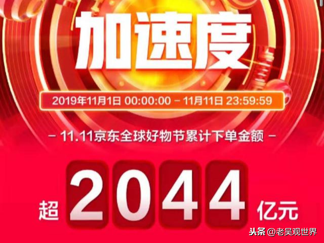 双11战绩分析:淘宝2684亿、京东11天2044亿、拼多多?